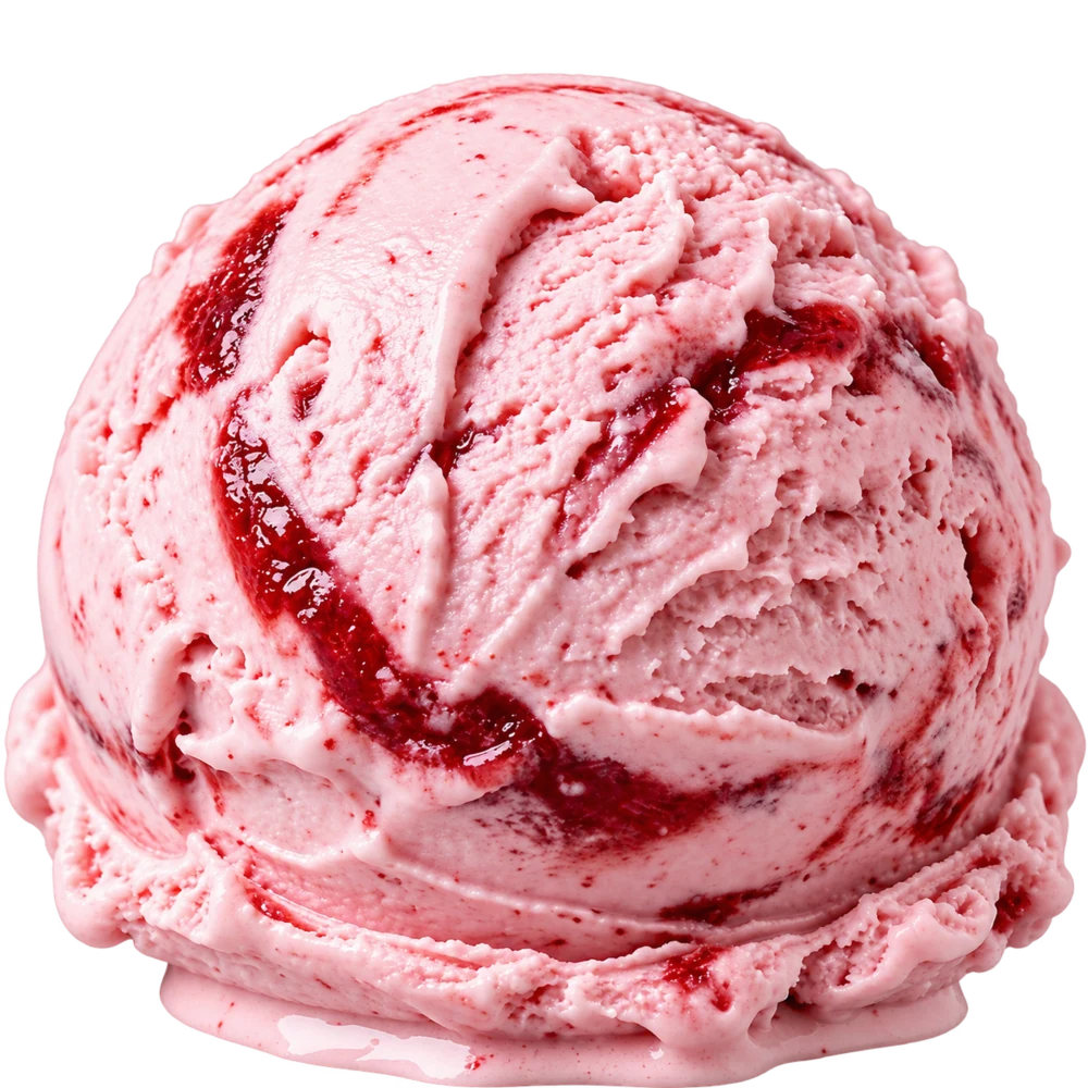 Strawberry scoop